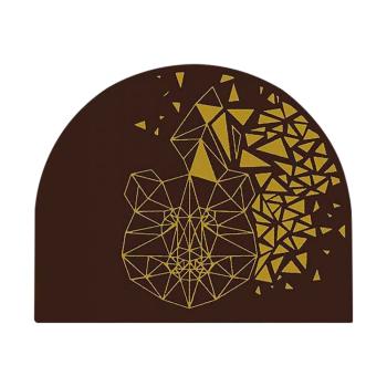 decorazioni tonde orso geometrico di chocolatree