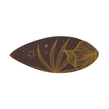 decorazione foglia belle etoile di chocolatree