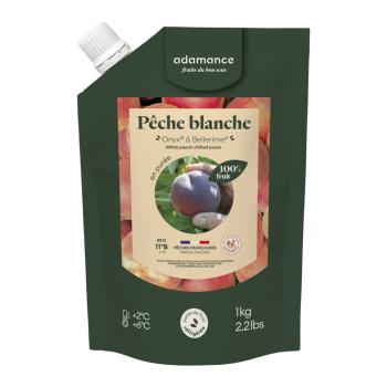 pesca bianca onyx bellerime in purea refrigerata 2 x 1 kg di adamance