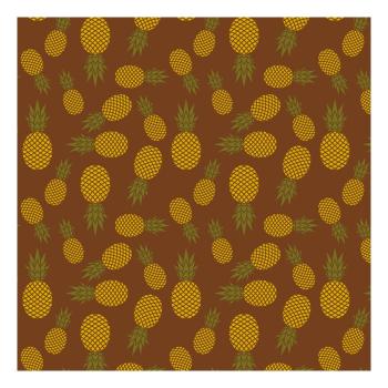 trasferibile frutto ananas di chocolatree