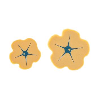 decorazione fiore dulcey 2 dimensioni di chocolatree