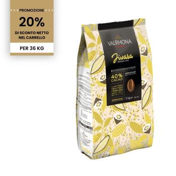 promozione cioccolato al latte jivara 40 36 kg di valrhona