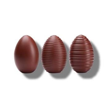 stampo 3 uova 7cm di valrhona
