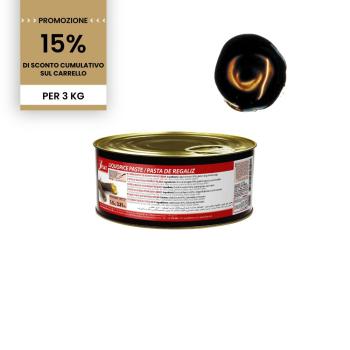 promozione pasta concentrata di liquirizia 3 kg di sosa