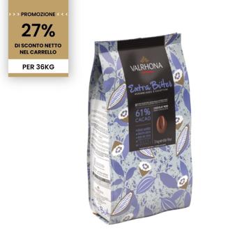 Promozione Cioccolato fondente Extra Bitter 61% - 12 x 3 kg