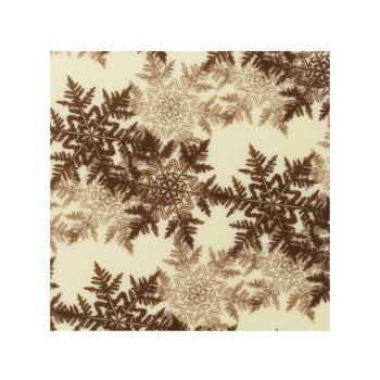 trasferibile brina marrone natalizia di chocolatree