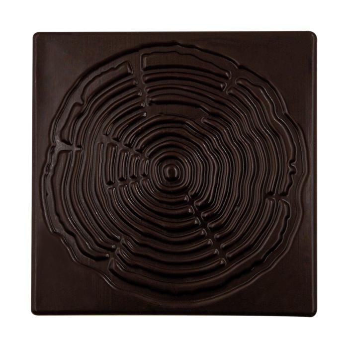 decorazioni rilievo ceppo di legno fondente di chocolatree