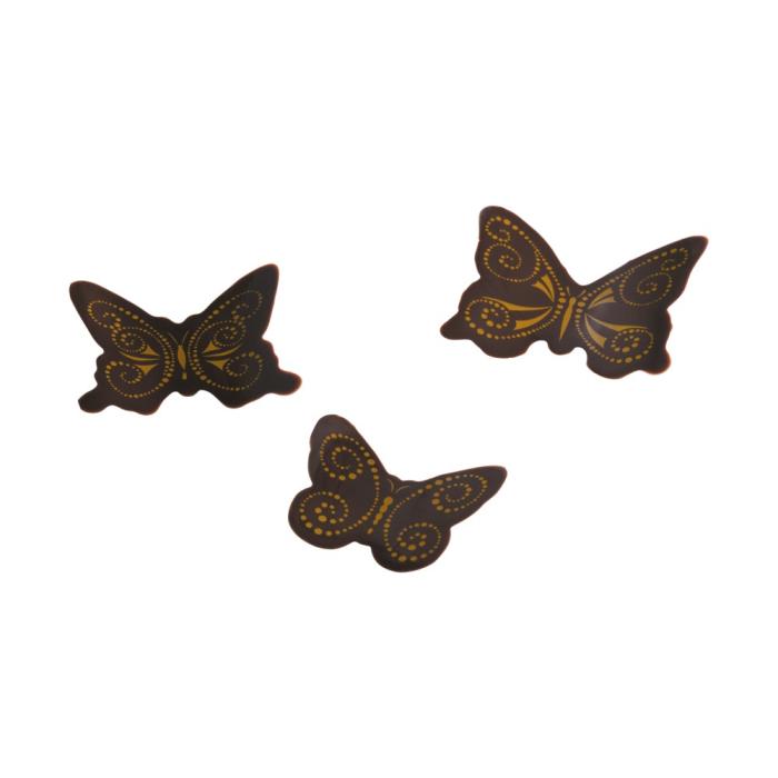decorazioni farfalle puntini 3 modelli di chocolatree