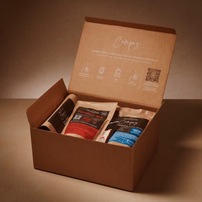 kit scoperta compoz di valrhona