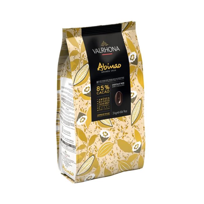 cioccolato fondente abinao 85 di valrhona