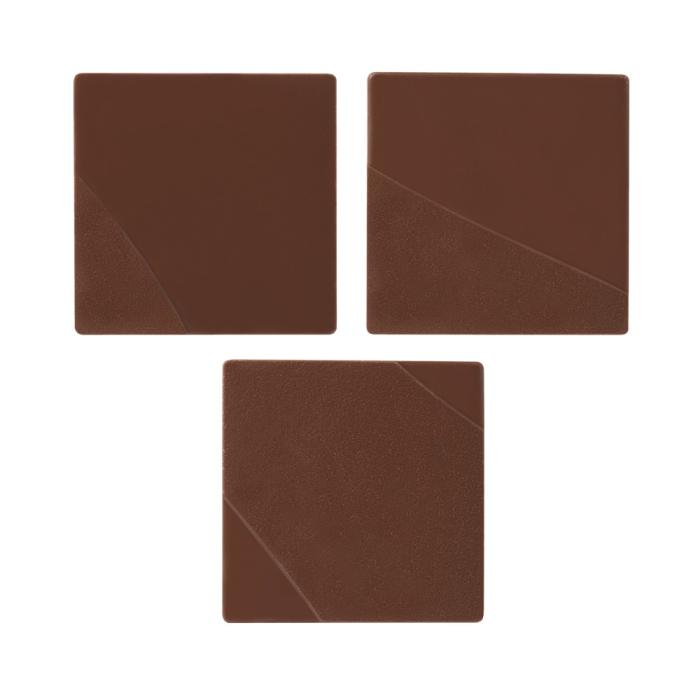 decorazioni rilievo con texture al latte di chocolatree