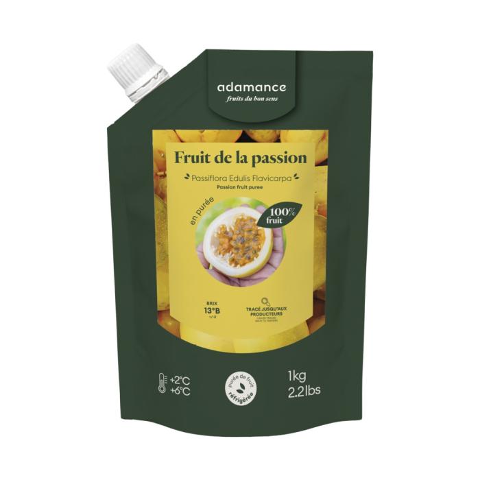 frutto della passione passiflora edulis flavicarpa in purea 1 kg di adamance