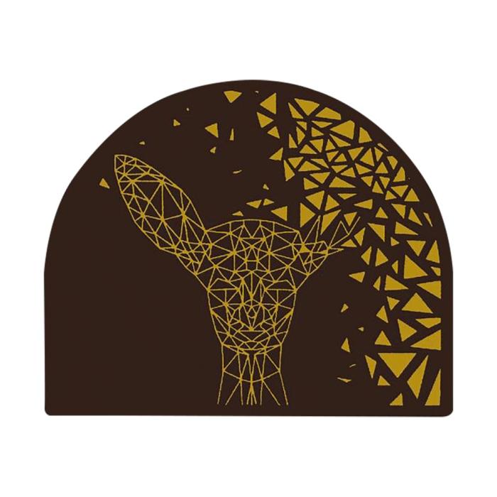 decorazioni tonde cerbiatto geometrico di chocolatree