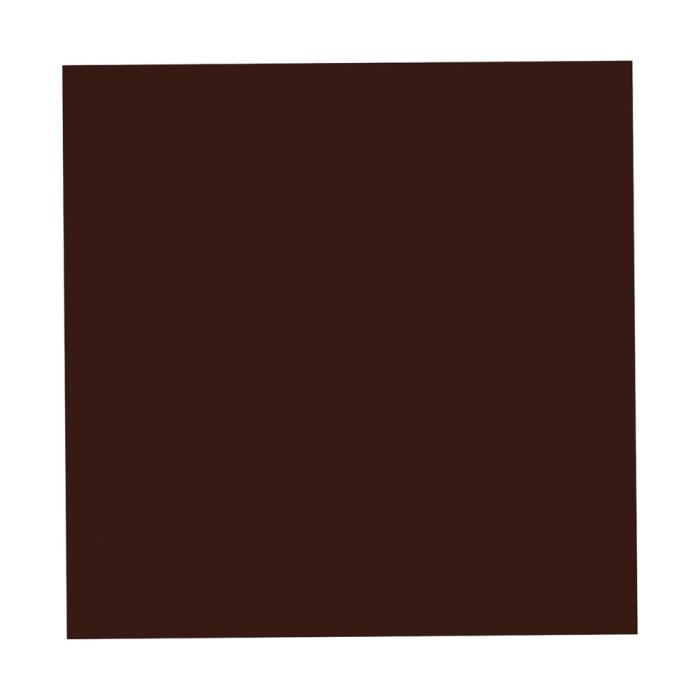 Decorazione quadrata puro cioccolato fondente