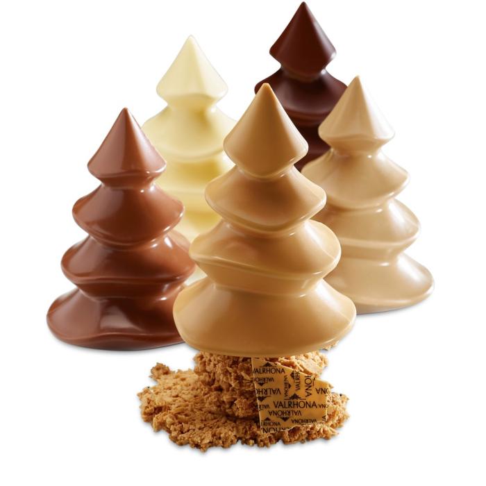 stampo abeti grande di valrhona