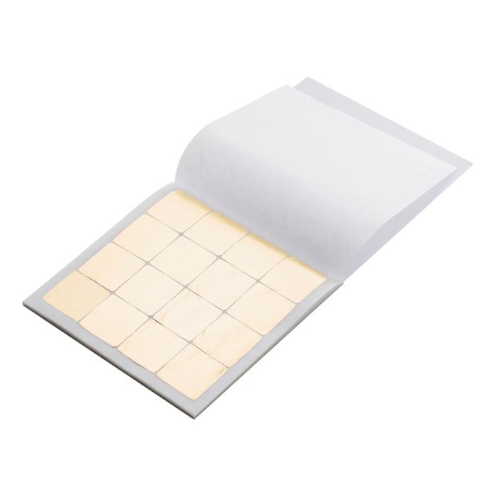 carnet quadrati oro di chocolatree