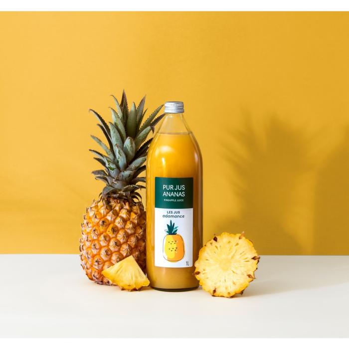puro succo di ananas 1 l di adamance