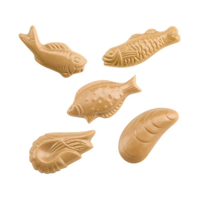 pesciolini dulcey 35 6 forme di valrhona