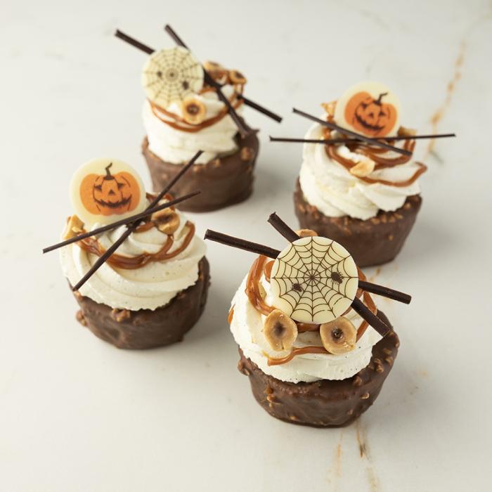 decorazione cerchio halloween zucca di chocolatree