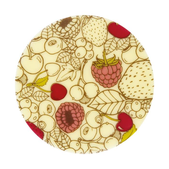 decorazioni rotonde frutti rossi di chocolatree