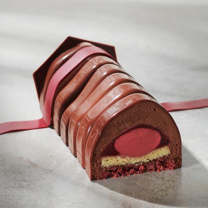 stampo tronchetto piano di valrhona