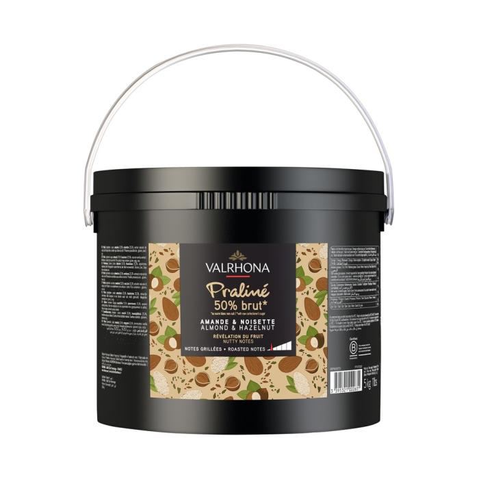 pralinato grezzo mandorle nocciole 50 di valrhona