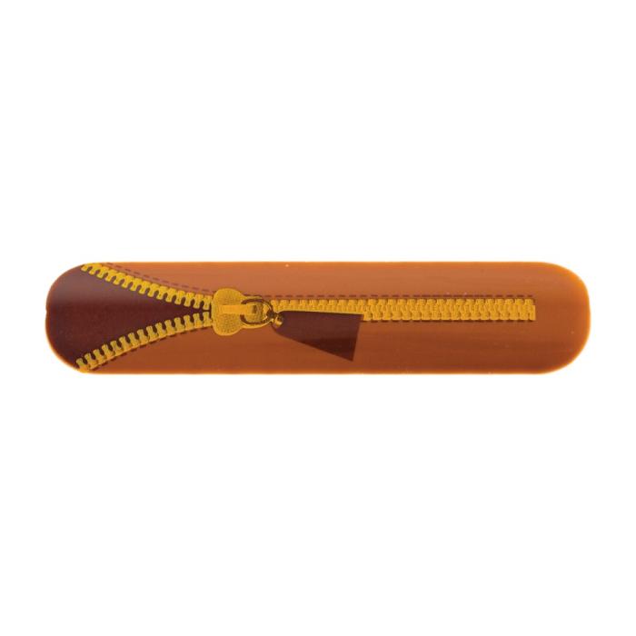 decorazioni guscio eclair bombato con zip di chocolatree
