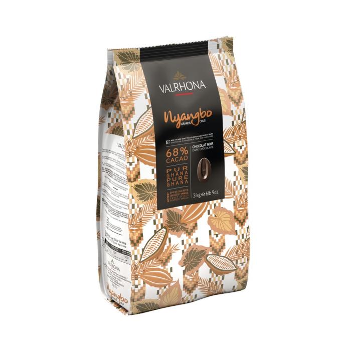 cioccolato fondente nyangbo 68 di valrhona