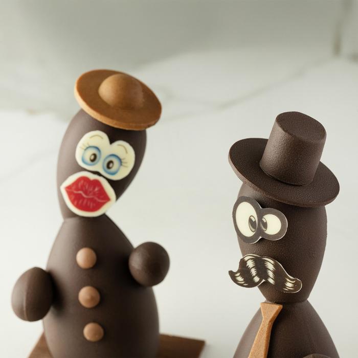 decorazione accessori pasqua 8 modelli di chocolatree