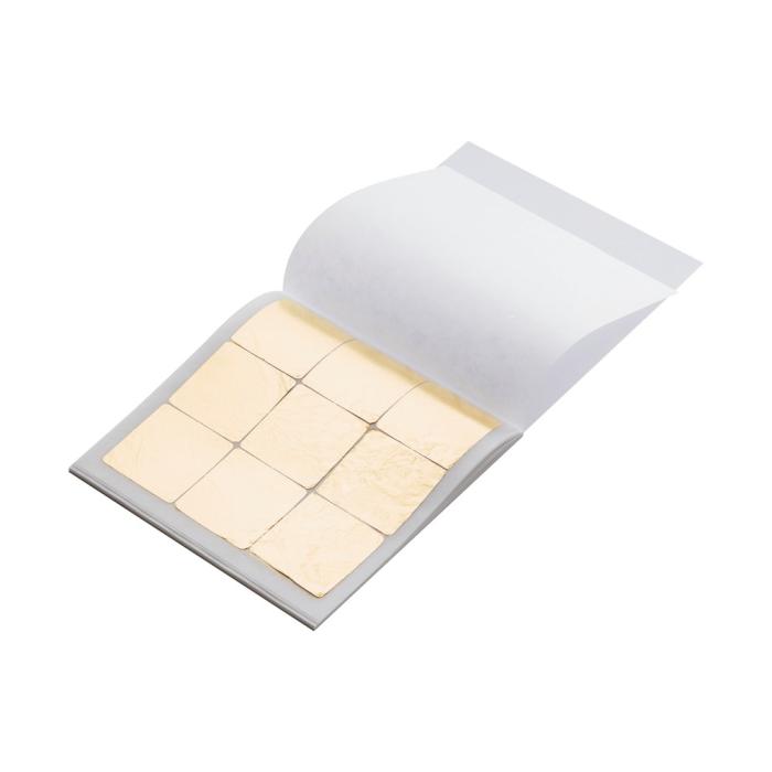 carnet quadrati oro di chocolatree