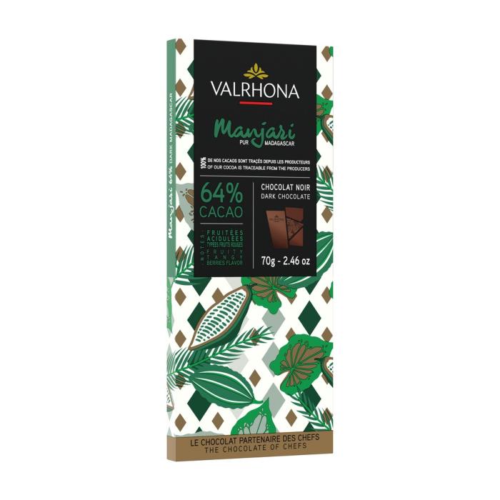 cioccolato fondente manjari 64 di valrhona