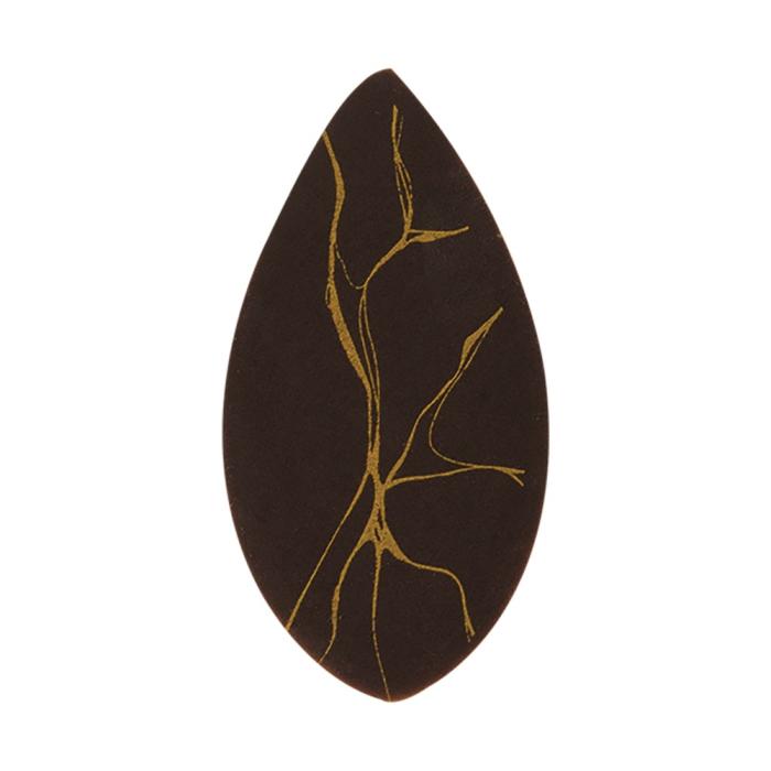 decorazioni foglia marmorizzata di chocolatree