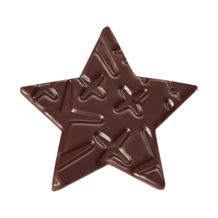 decorazioni stella in rilievo di chocolatree