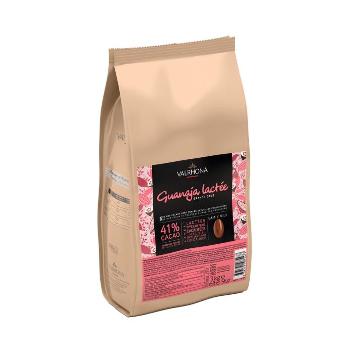 cioccolato al latte guanaja lactee 41 di valrhona