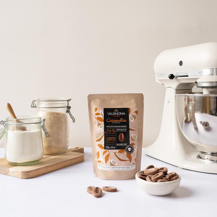 caramelia 36 fave 250 g di valrhona