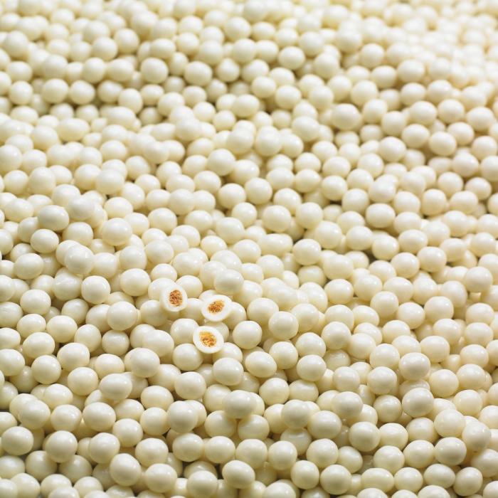 perle croccanti cioccolato bianco opalys 34 di valrhona