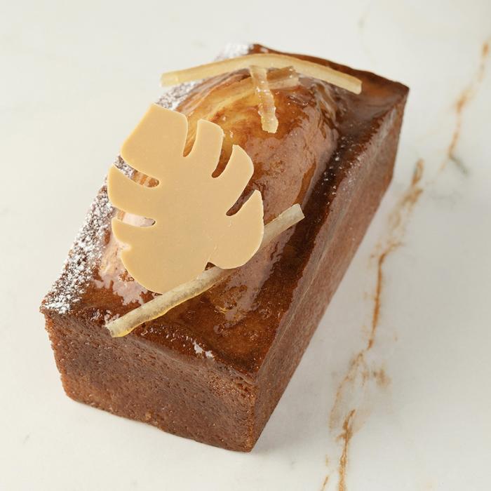 decorazione foglia esotica puro dulcey di chocolatree