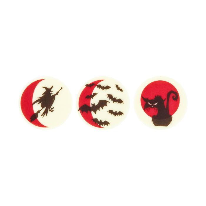 decorazione cerchio halloween 3 modelli di chocolatree