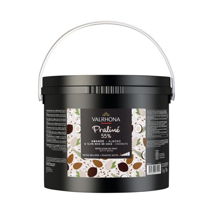 pralinato mandorle 55 e cocco di valrhona