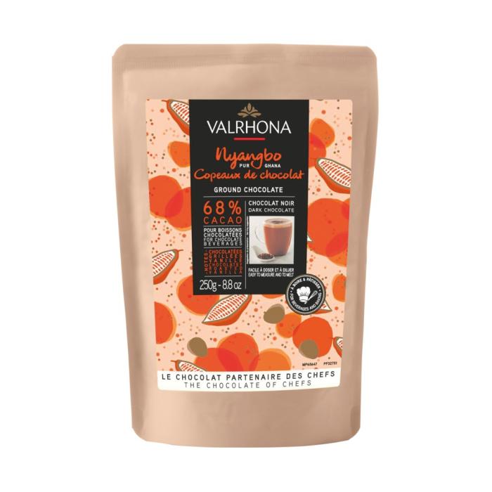 scaglie di cioccolato nyangbo 68 di valrhona