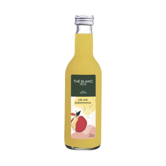 te bianco pesca 25 cl di adamance