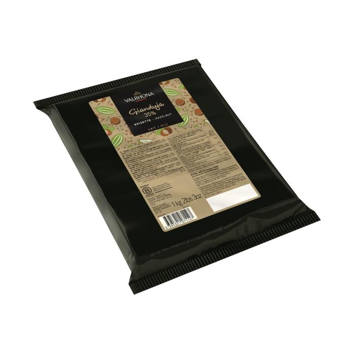 gianduja nocciola e latte 35 di valrhona