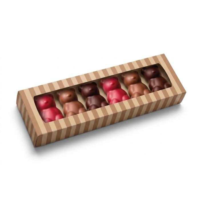 astuccio orsetti marshmallow di valrhona