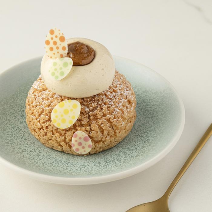 decorazione ovale colorato pasqua 4 modelli di chocolatree
