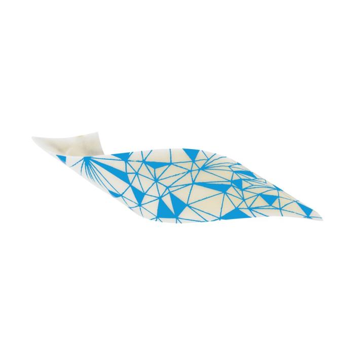 decorazioni voluta specchio rotto blu di chocolatree