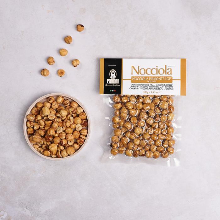 nocciole intere tostate di pariani