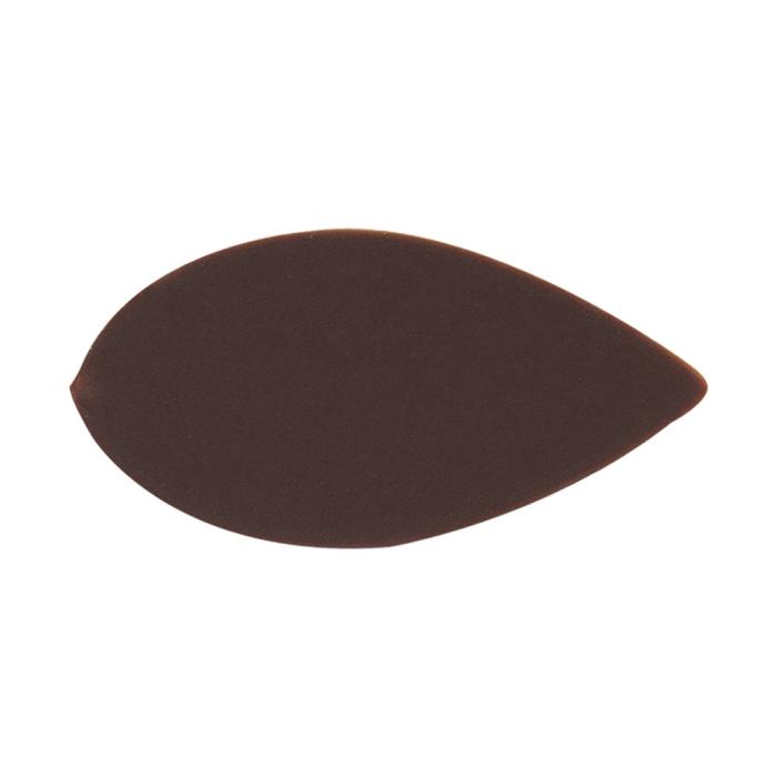 decorazione foglia eleganza puro cioccolato fondente di chocolatree