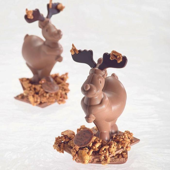 stampo renna cercle v di valrhona