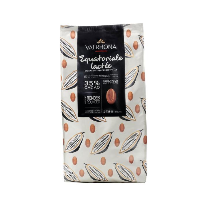 cioccolato al latte equatoriale lactee 35 di valrhona