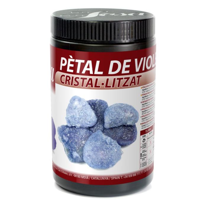 petali di viola cristallizzati di sosa